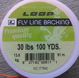 backing  LOOP  30 lb 91 m 13.6 kg orange